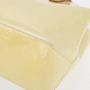 LOUIS VUITTON Monogram Vernis Reade PM Hand Bag Perle M91336 LV Auth 152141-15