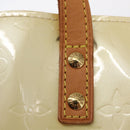 LOUIS VUITTON Monogram Vernis Reade PM Hand Bag Perle M91336 LV Auth 152141-10
