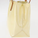 LOUIS VUITTON Monogram Vernis Reade PM Hand Bag Perle M91336 LV Auth 152141-5