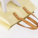 LOUIS VUITTON Monogram Vernis Reade PM Hand Bag Perle M91336 LV Auth 152141-7