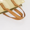 LOUIS VUITTON Monogram Vernis Reade PM Hand Bag Perle M91336 LV Auth 152141-8