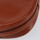 LOUIS VUITTON Epi Jeune Fille MM Shoulder Bag Brown M52153 LV Auth 152144-17