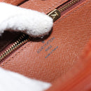 LOUIS VUITTON Epi Jeune Fille MM Shoulder Bag Brown M52153 LV Auth 152144-20