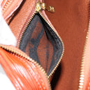 LOUIS VUITTON Epi Jeune Fille MM Shoulder Bag Brown M52153 LV Auth 152144-23