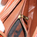 LOUIS VUITTON Epi Jeune Fille MM Shoulder Bag Brown M52153 LV Auth 152144-10