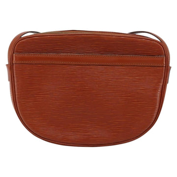 LOUIS VUITTON Epi Jeune Fille MM Shoulder Bag Brown M52153 LV Auth 152144 - 0