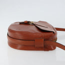 LOUIS VUITTON Epi Jeune Fille MM Shoulder Bag Brown M52153 LV Auth 152144-3