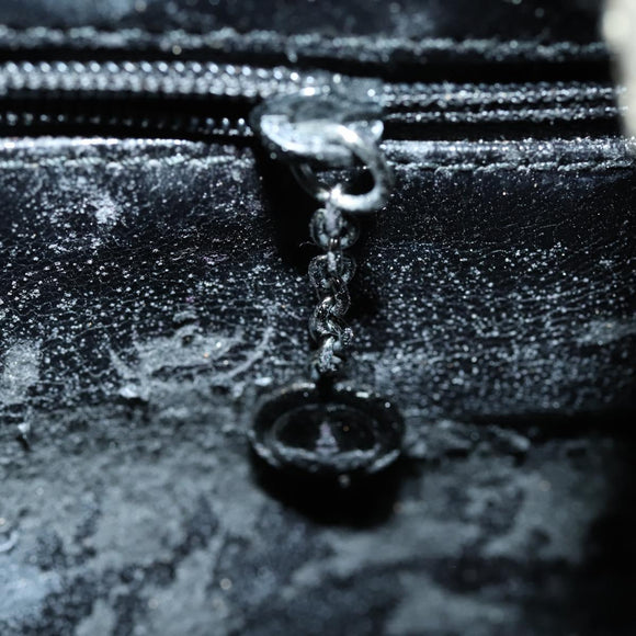 GUCCI Bamboo GG Canvas Hand Bag Suede Beige Silver 001 1705 3006 Auth 152147