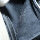 GUCCI Bamboo GG Canvas Hand Bag Suede Beige Silver 001 1705 3006 Auth 152147-22