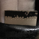 GUCCI Bamboo GG Canvas Hand Bag Suede Beige Silver 001 1705 3006 Auth 152147-12