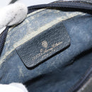 GUCCI GG Supreme Sherry Line Shoulder Bag PVC Navy Gold 68 02 004 Auth 152148-10