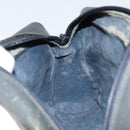 GUCCI GG Supreme Sherry Line Shoulder Bag PVC Navy Gold 68 02 004 Auth 152148-20