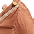 CELINE Macadam Canvas Tote Bag PVC Brown Gold Auth 152149-20