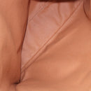 CELINE Macadam Canvas Tote Bag PVC Brown Gold Auth 152149-21