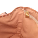 CELINE Macadam Canvas Tote Bag PVC Brown Gold Auth 152149-22