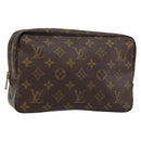 LOUIS VUITTON Monogram Trousse Toilette 23 Clutch Bag M47524 LV Auth 152150-1