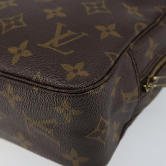 LOUIS VUITTON Monogram Trousse Toilette 23 Clutch Bag M47524 LV Auth 152150
