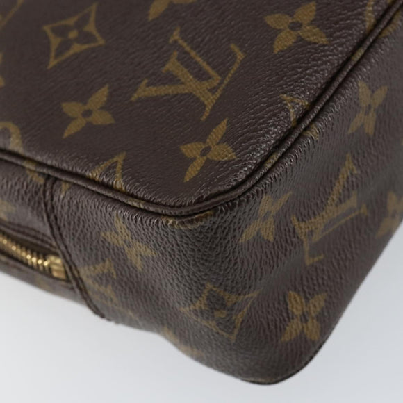 LOUIS VUITTON Monogram Trousse Toilette 23 Clutch Bag M47524 LV Auth 152150