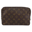 LOUIS VUITTON Monogram Trousse Toilette 23 Clutch Bag M47524 LV Auth 152150-2