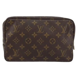 LOUIS VUITTON Monogram Trousse Toilette 23 Clutch Bag M47524 LV Auth 152150 - 0