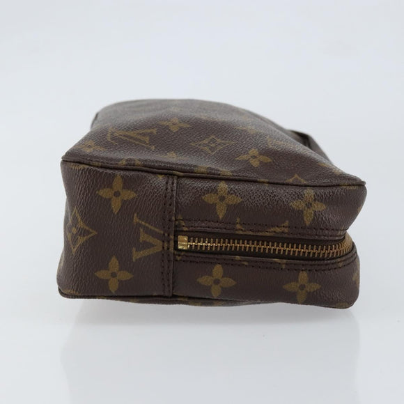 LOUIS VUITTON Monogram Trousse Toilette 23 Clutch Bag M47524 LV Auth 152150