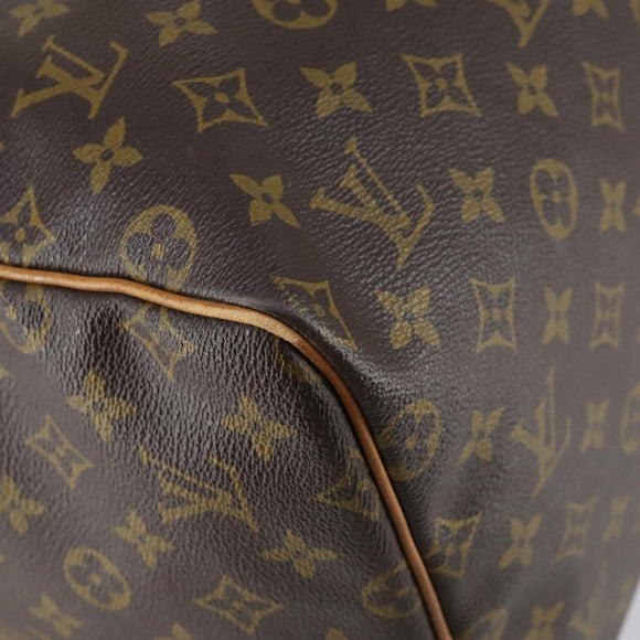 LOUIS VUITTON Monogram Keepall 55 Boston Bag M41424 LV Auth 152151