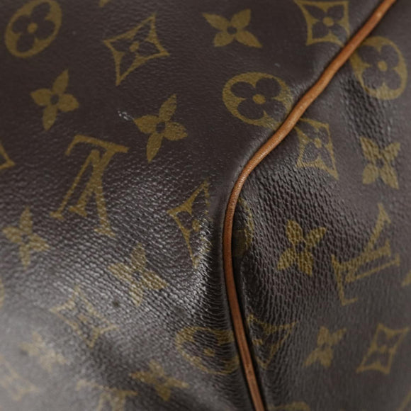 LOUIS VUITTON Monogram Keepall 55 Boston Bag M41424 LV Auth 152151