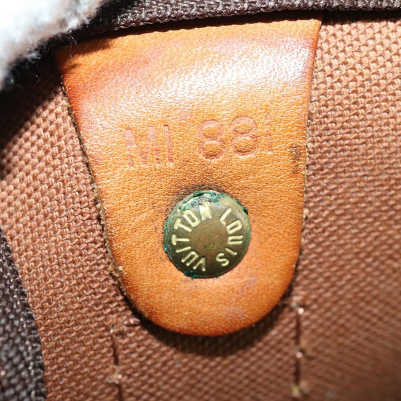 LOUIS VUITTON Monogram Keepall 55 Boston Bag M41424 LV Auth 152151