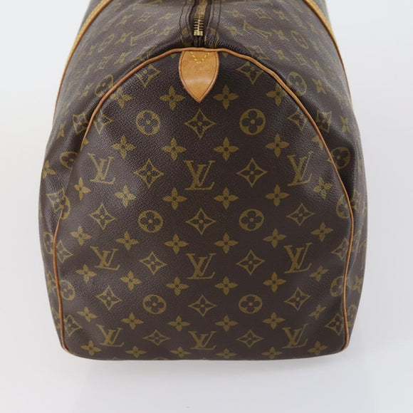 LOUIS VUITTON Monogram Keepall 55 Boston Bag M41424 LV Auth 152151