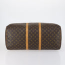 LOUIS VUITTON Monogram Keepall 55 Boston Bag M41424 LV Auth 152151-5