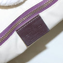 ETRO Tote Bag Canvas 2way White Gold Auth 152152-16