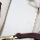 ETRO Tote Bag Canvas 2way White Gold Auth 152152-17