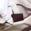 ETRO Tote Bag Canvas 2way White Gold Auth 152152-22