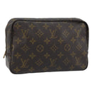 LOUIS VUITTON Monogram Trousse Toilette 23 Clutch Bag M47524 LV Auth 152154-1