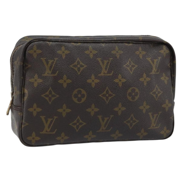 LOUIS VUITTON Monogram Trousse Toilette 23 Clutch Bag M47524 LV Auth 152154