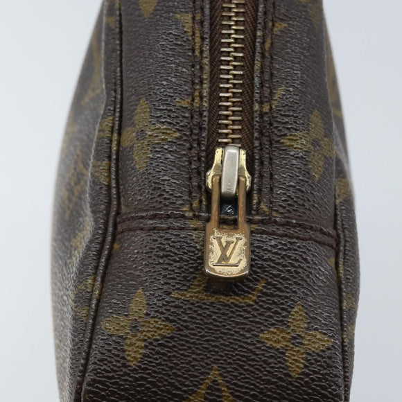LOUIS VUITTON Monogram Trousse Toilette 23 Clutch Bag M47524 LV Auth 152154