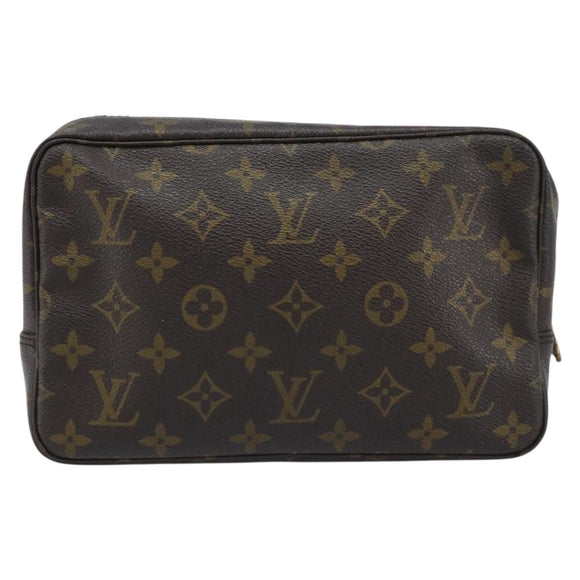 LOUIS VUITTON Monogram Trousse Toilette 23 Clutch Bag M47524 LV Auth 152154
