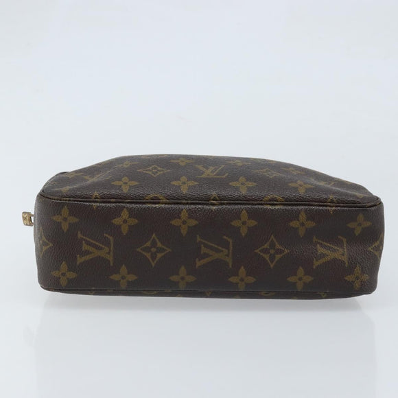 LOUIS VUITTON Monogram Trousse Toilette 23 Clutch Bag M47524 LV Auth 152154
