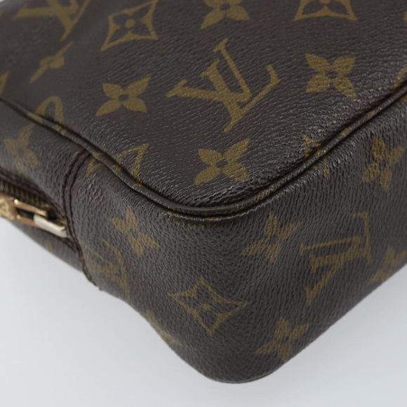LOUIS VUITTON Monogram Trousse Toilette 23 Clutch Bag M47524 LV Auth 152154