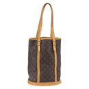 LOUIS VUITTON Monogram Bucket GM Shoulder Bag M42236 LV Auth 152158-1