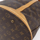 LOUIS VUITTON Monogram Bucket GM Shoulder Bag M42236 LV Auth 152158-9