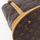 LOUIS VUITTON Monogram Bucket GM Shoulder Bag M42236 LV Auth 152158-16