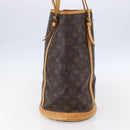 LOUIS VUITTON Monogram Bucket GM Shoulder Bag M42236 LV Auth 152158-4