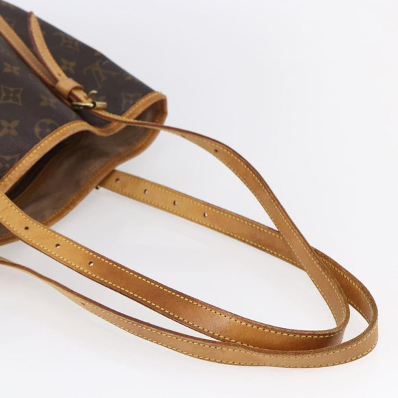 LOUIS VUITTON Monogram Bucket GM Shoulder Bag M42236 LV Auth 152158