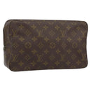 LOUIS VUITTON Monogram Trousse Toilette 28 Clutch Bag M47522 LV Auth 152162-1