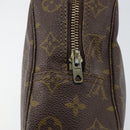 LOUIS VUITTON Monogram Trousse Toilette 28 Clutch Bag M47522 LV Auth 152162-8