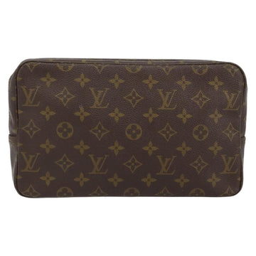 LOUIS VUITTON Monogram Trousse Toilette 28 Clutch Bag M47522 LV Auth 152162 - 0