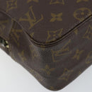 LOUIS VUITTON Monogram Trousse Toilette 28 Clutch Bag M47522 LV Auth 152162-14