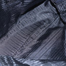 PRADA Shoulder Bag Nylon Leather Black Silver Auth 152167-11