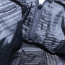 PRADA Shoulder Bag Nylon Leather Black Silver Auth 152167-22